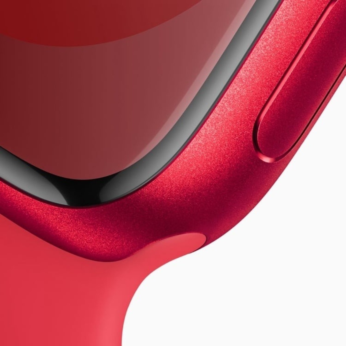 Умные часы Apple Watch Series 9 45mm Cellular Aluminum Case with Sport Band S / M (Цвет: Red)