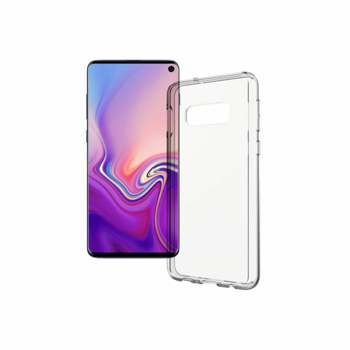 Чехол-накладка Devia Naked для смартфона Samsung Galaxy S10 (Цвет: Clear)