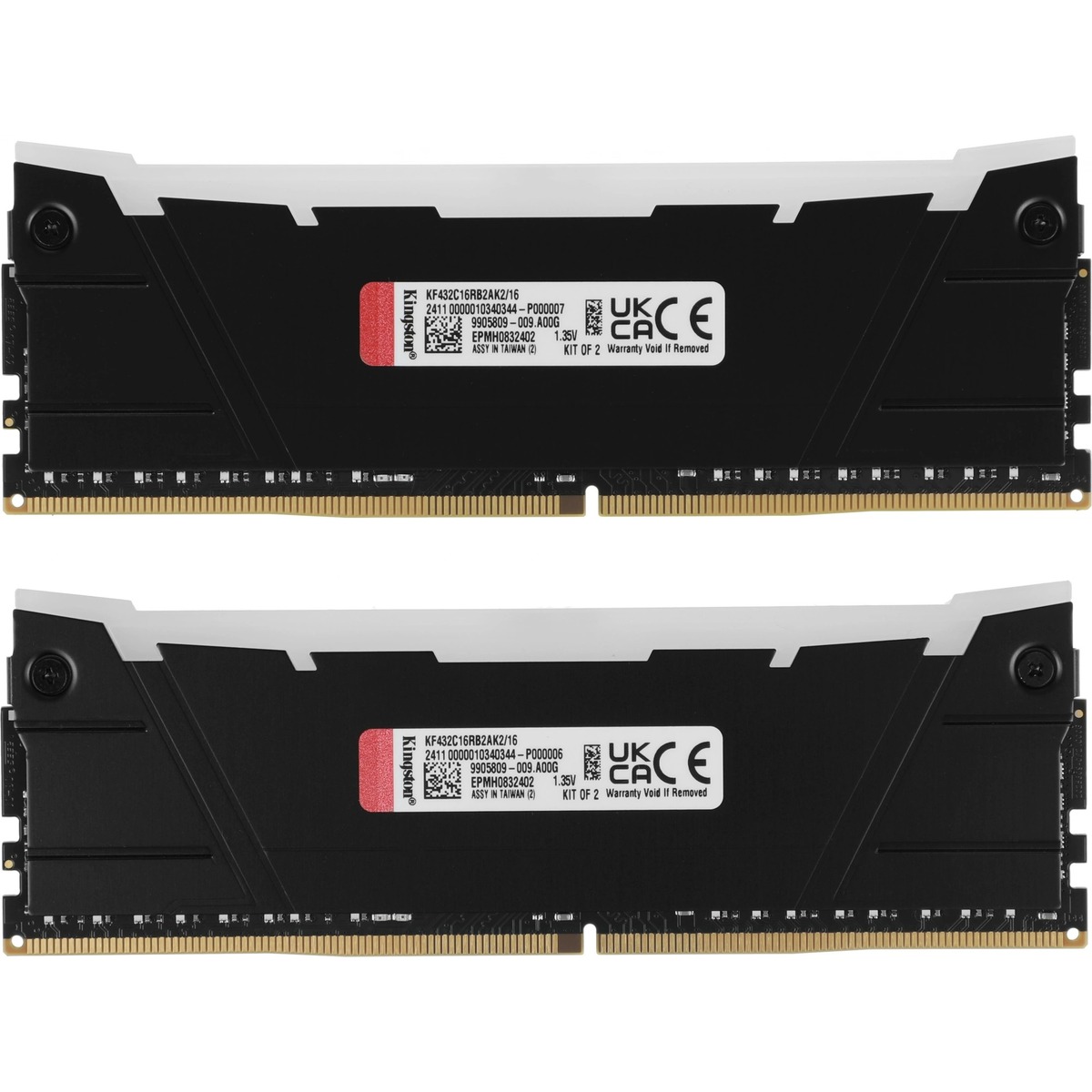 Память DDR4 2x8GB 3200MHz Kingston KF432C16RB2AK2 / 16