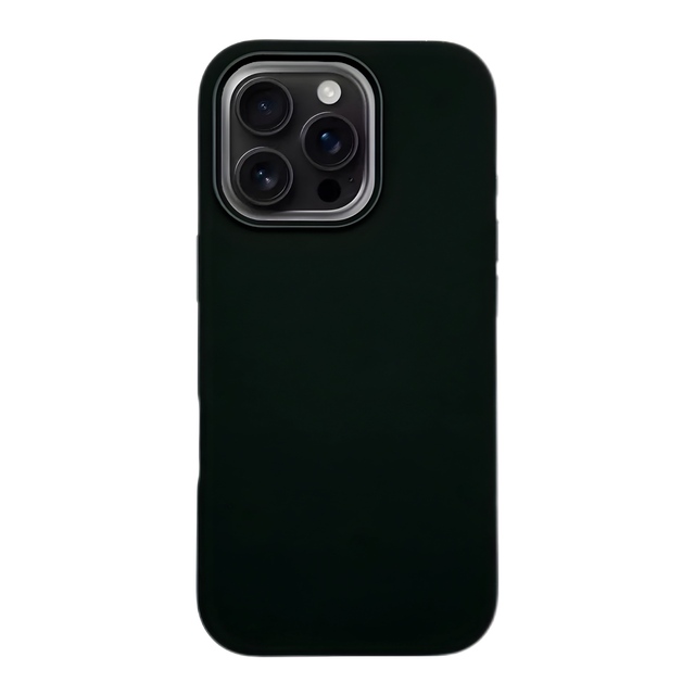 Чехол-накладка Comma Nature Series Magnetic Silicone Case для iPhone 16 Pro Max (Цвет: Black)