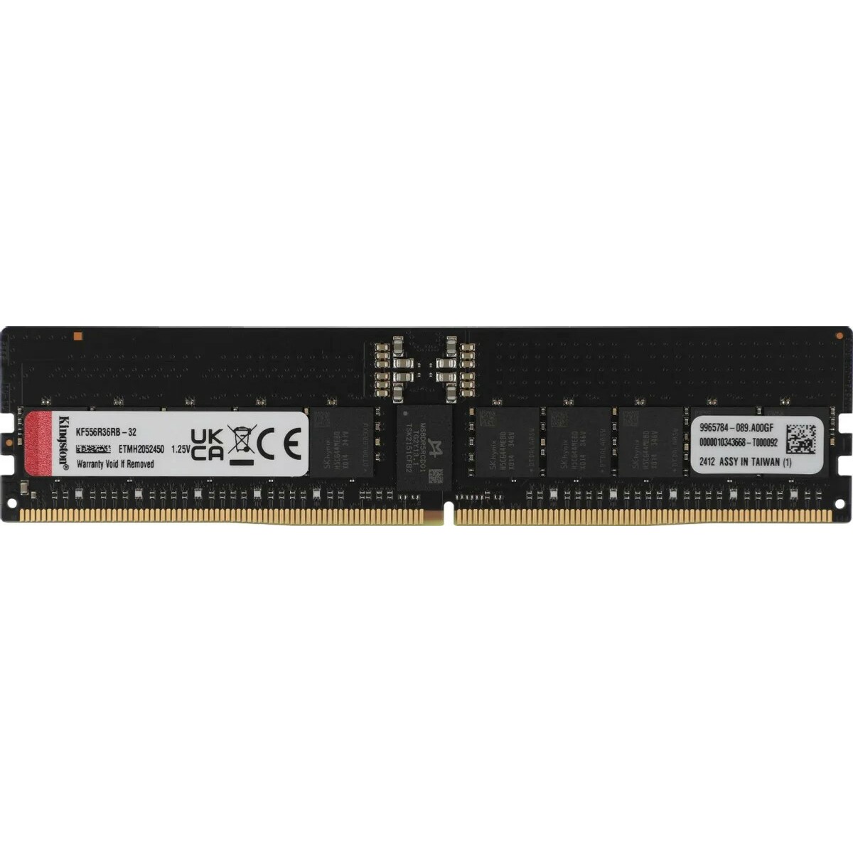 Память DDR5 32GB 5600MHz Kingston KF556R36RB-32 