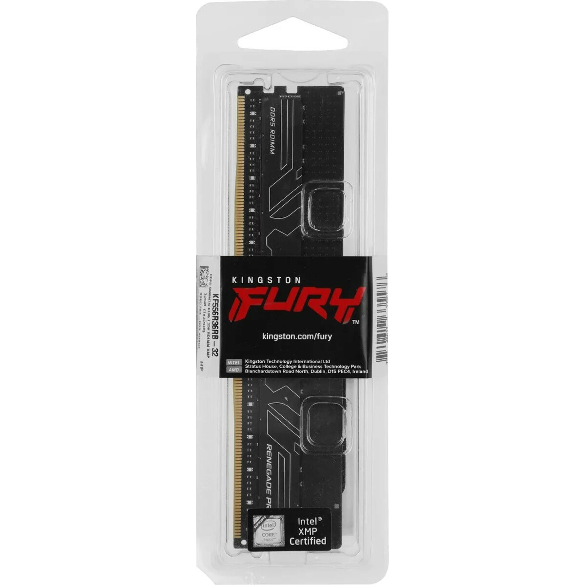 Память DDR5 32GB 5600MHz Kingston KF556R36RB-32 