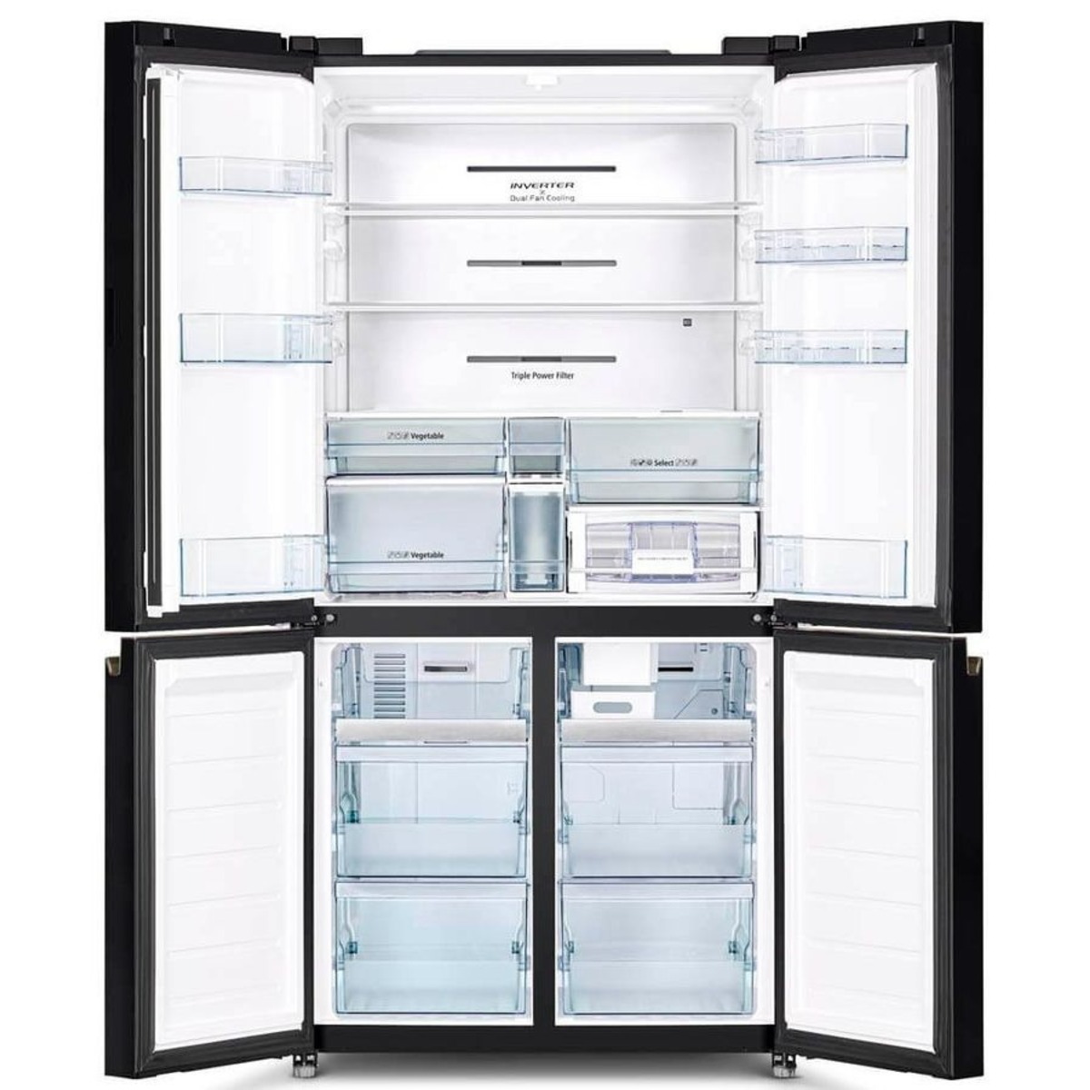 Холодильник Hitachi R-WB720VUC0 GMG (Цвет: Gray)