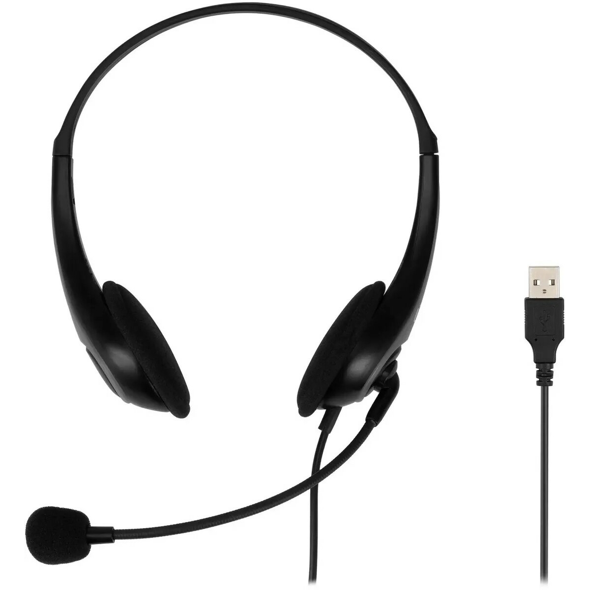 Компьютерная гарнитура Oklick HS-M300 (Цвет: Black/Gray)