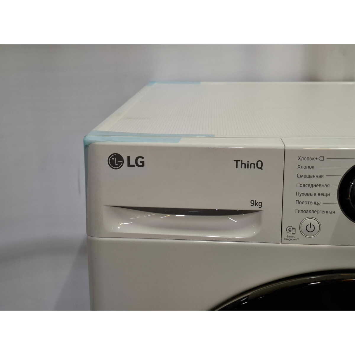 Сушильная машина LG DC90V3V6W, белая