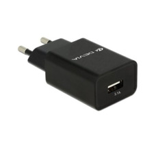 Сетевое зарядное устройство универсальное Devia Smart Charger USB-A 10W, черный