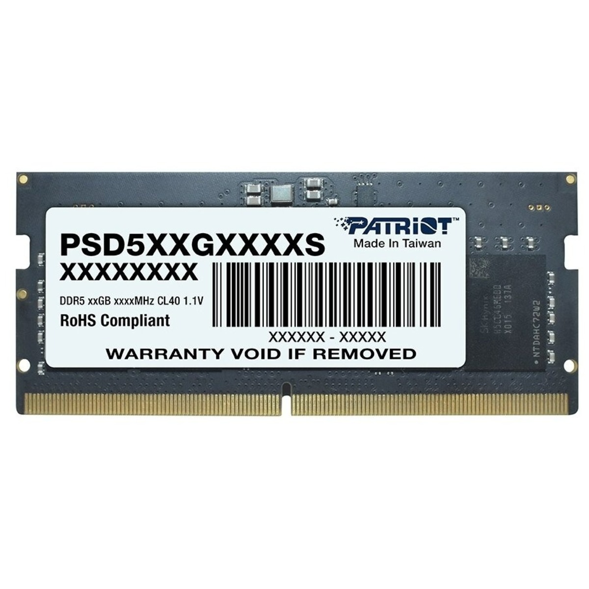 Память DDR5 8Gb 4800Mhz Patriot PSD58G480041S