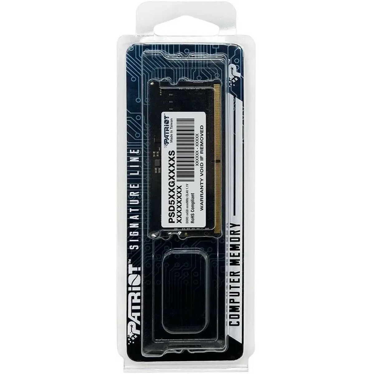 Память DDR5 16Gb 4800Mhz Patriot PSD516G480081S 