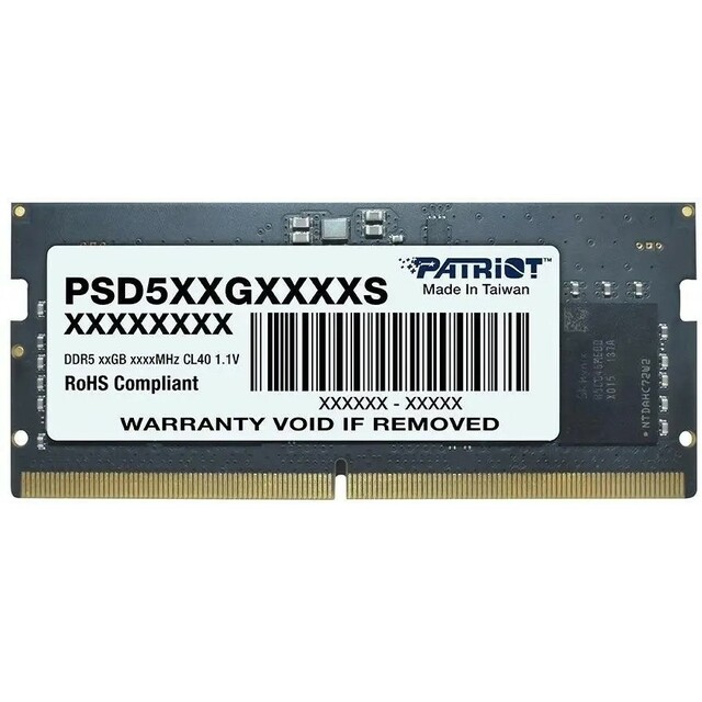 Память DDR5 16Gb 4800Mhz Patriot PSD516G480081S 