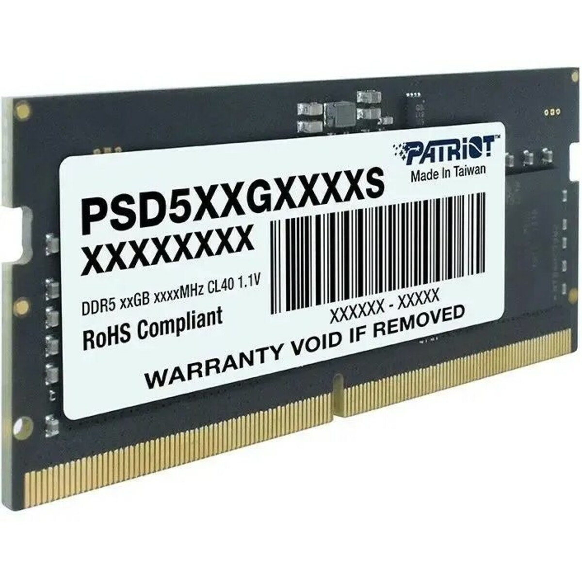 Память DDR5 16Gb 4800Mhz Patriot PSD516G480081S 