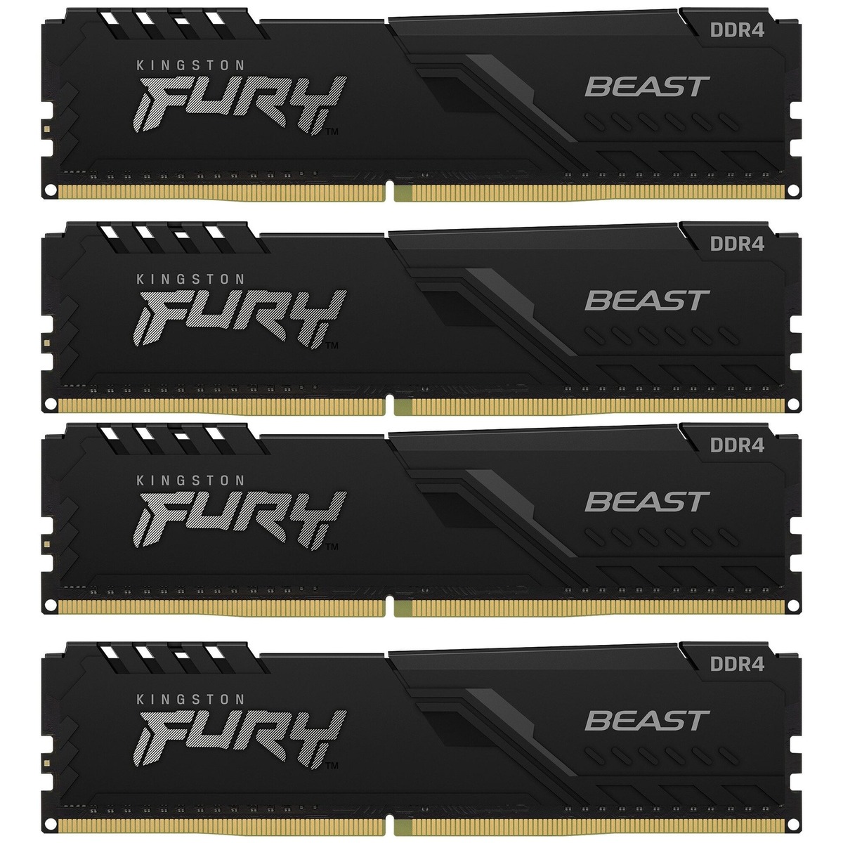 Память DDR4 4x8GB 3600MHz Kingston KF436C17BBK4 / 32