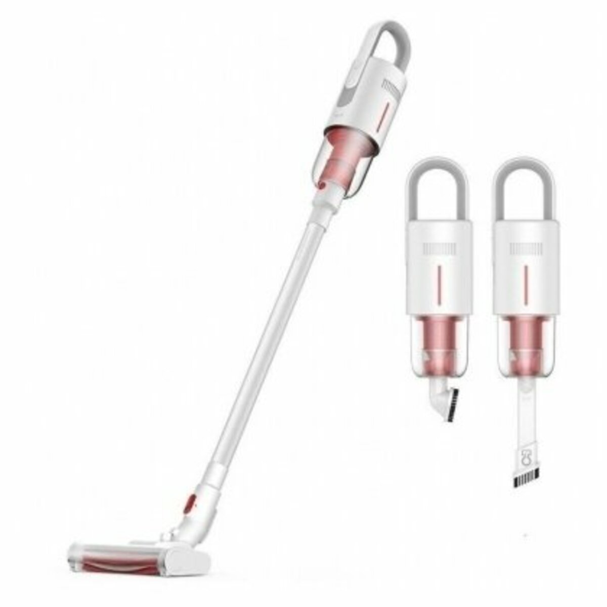 Пылесос ручной Deerma Vacuum Cleaner VC20-Plus (Цвет: White/Red)