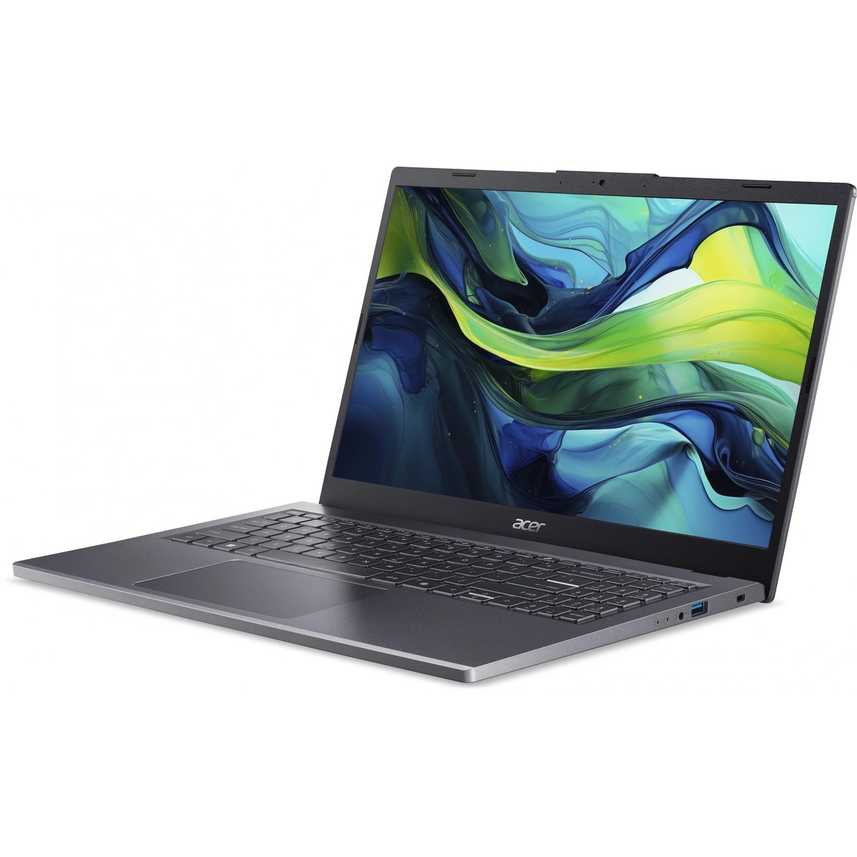 Ноутбук Acer Aspire 5 A15-51M-51VS Core 5 120U 16Gb SSD512Gb Intel UHD Graphics 15.6 IPS FHD (1920x1080) noOS metall WiFi BT Cam (NX.KXRCD.004)