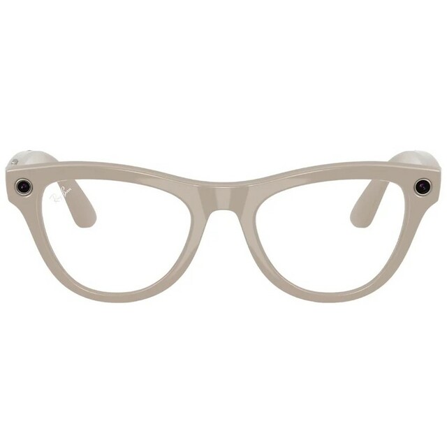 Умные очки Ray-Ban Meta Skyler RW4010 (Цвет: Shiny Chalky Gray/Transitions Sapphire)