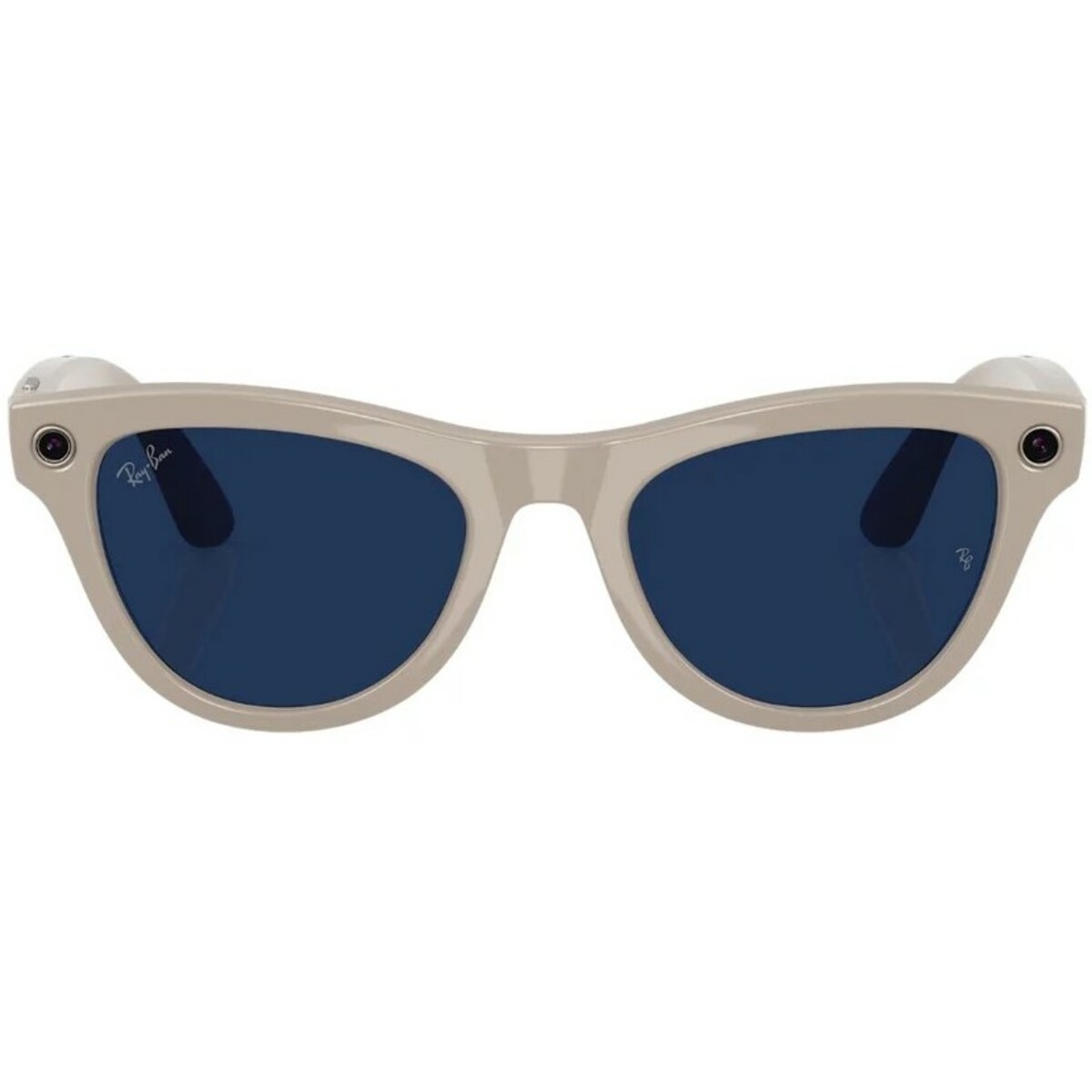 Умные очки Ray-Ban Meta Skyler RW4010 (Цвет: Shiny Chalky Gray/Transitions Sapphire)