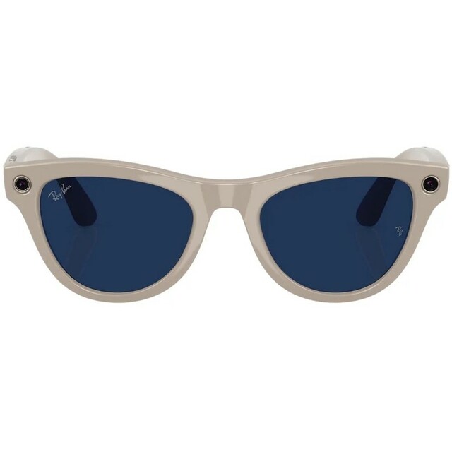 Умные очки Ray-Ban Meta Skyler RW4010 (Цвет: Shiny Chalky Gray/Transitions Sapphire)