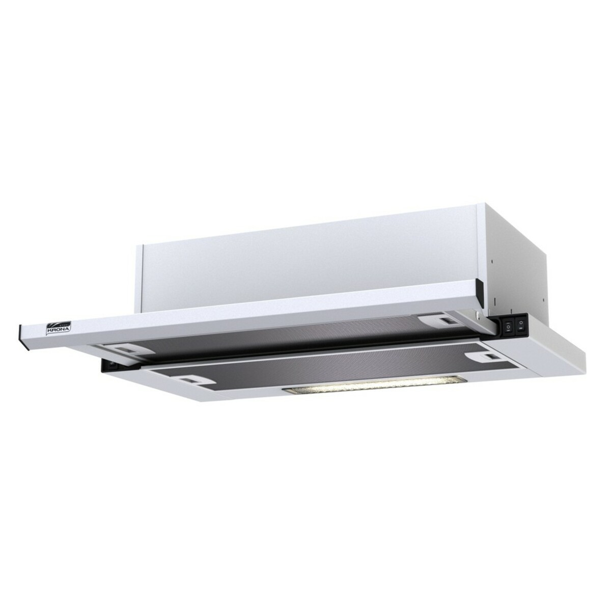 Вытяжка встраиваемая Kronasteel Kamilla slim 600 2M (Цвет: White)