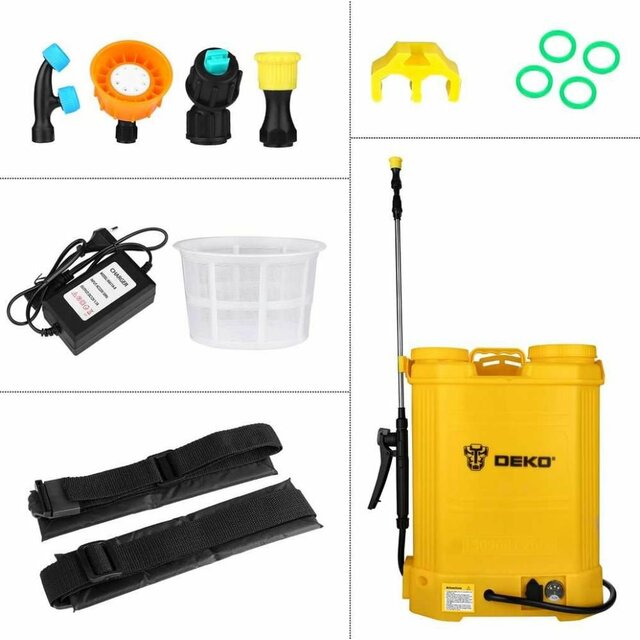 Опрыскиватель Deko DKSP10 (Цвет: Yellow)