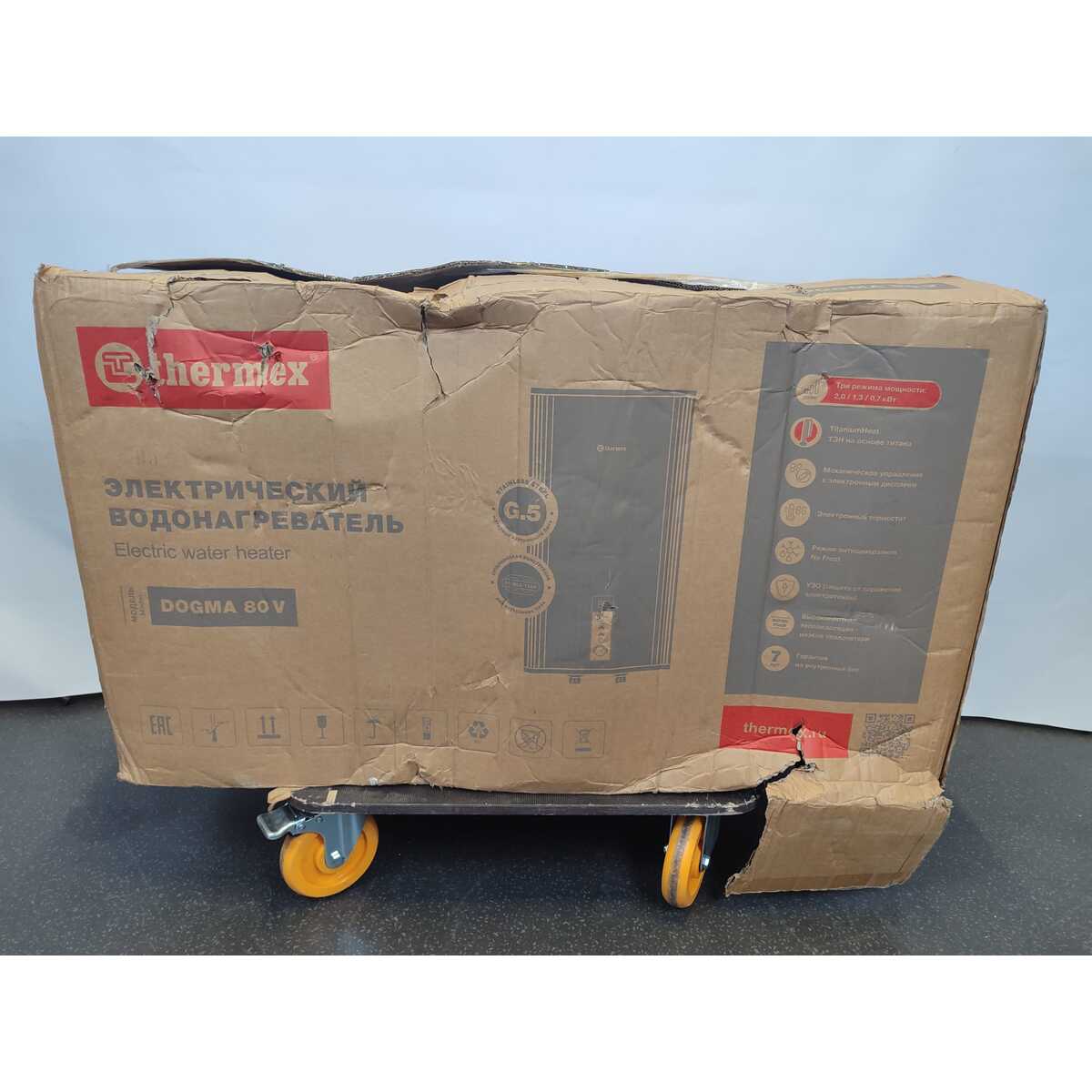 Водонагреватель Thermex Dogma 80 V (Цвет: Gray)