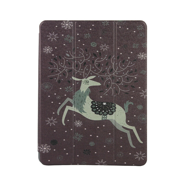 Чехол-книжка Comma Lingos Series Deer Case with Pencil Slot для iPad 8/7 10.2 (2020) (Цвет: Purple)
