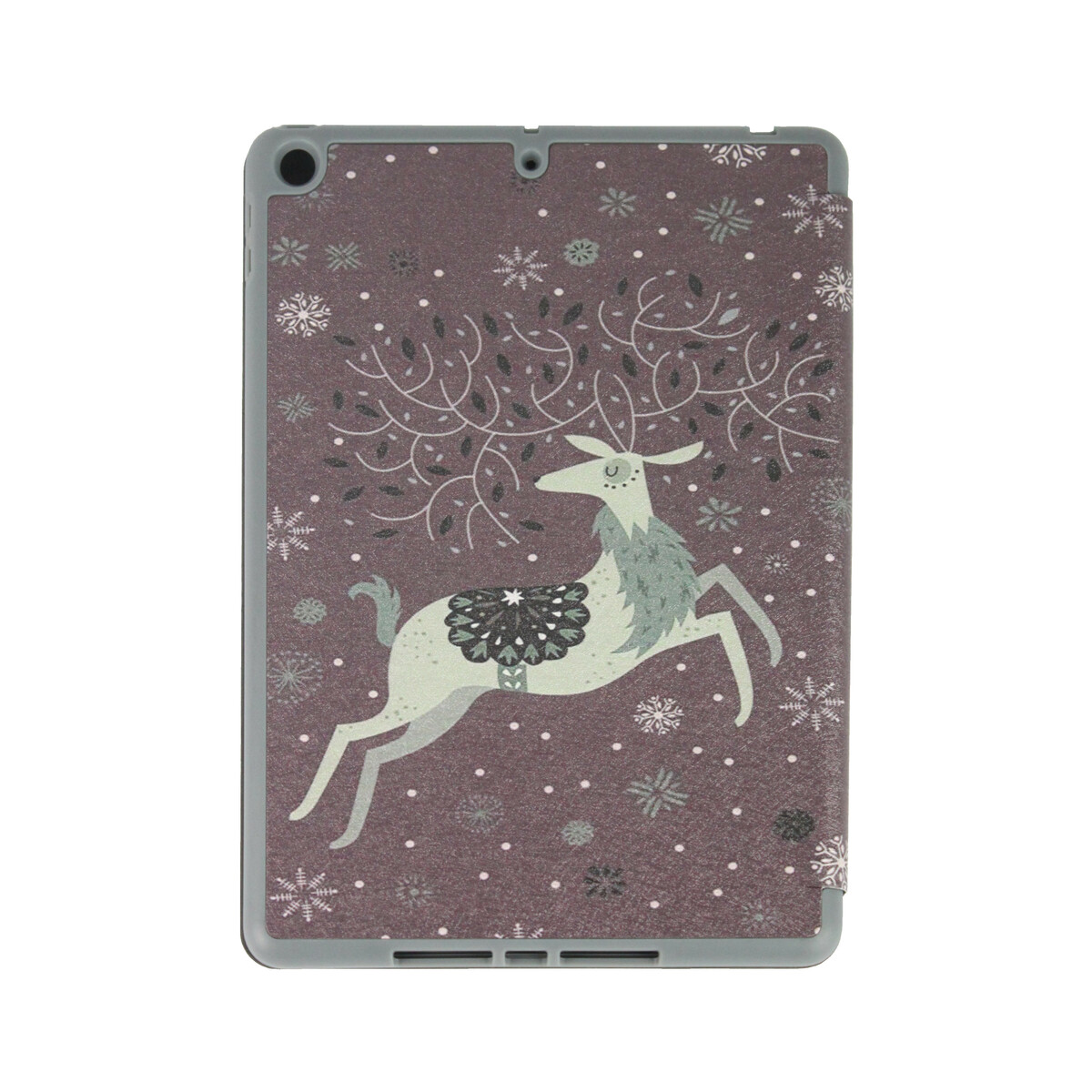 Чехол-книжка Comma Lingos Series Deer Case with Pencil Slot для iPad 8 / 7 10.2 (2020) (Цвет: Purple)