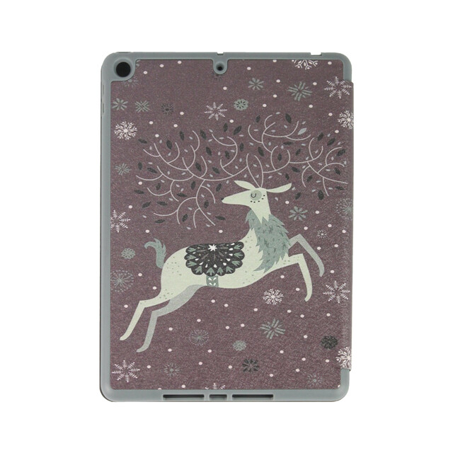 Чехол-книжка Comma Lingos Series Deer Case with Pencil Slot для iPad 8/7 10.2 (2020) (Цвет: Purple)