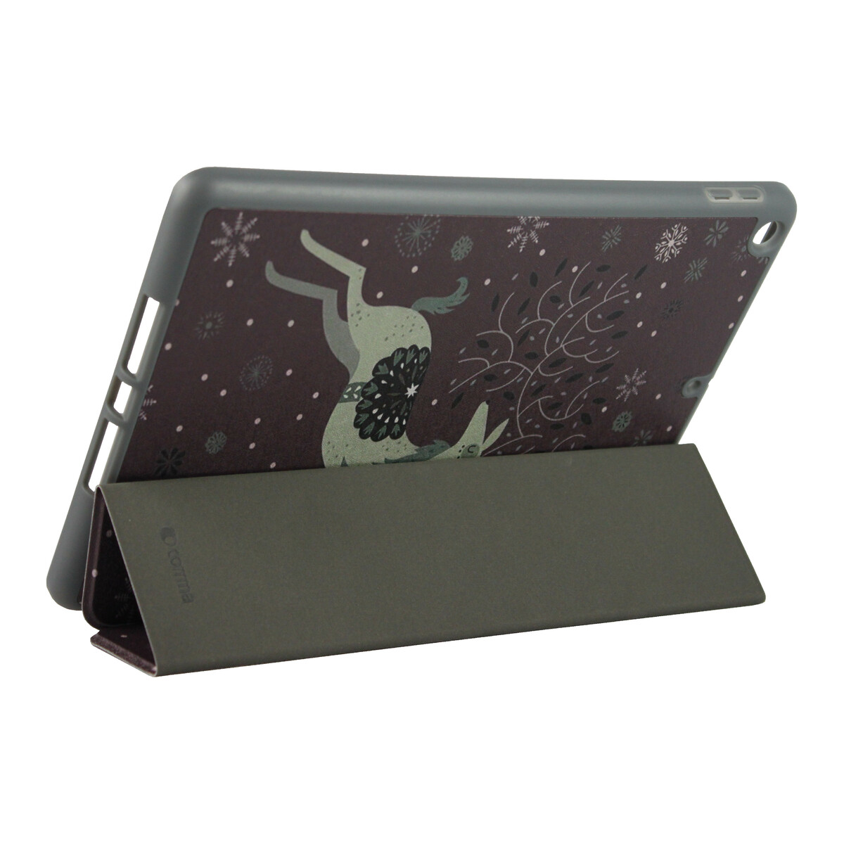 Чехол-книжка Comma Lingos Series Deer Case with Pencil Slot для iPad 8 / 7 10.2 (2020) (Цвет: Purple)