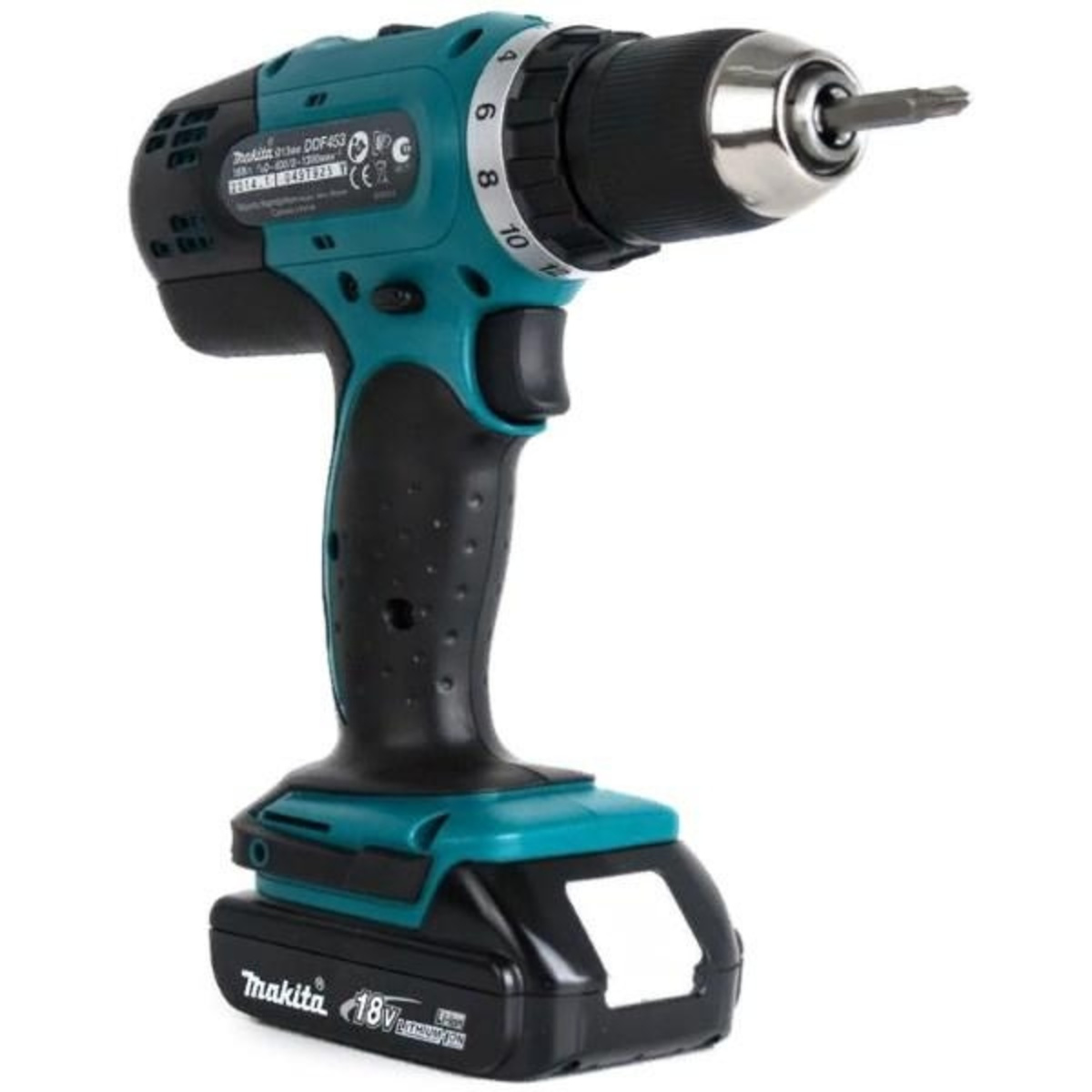 Дрель-шуруповерт Makita DDF453SYX4 (Цвет: Blue)