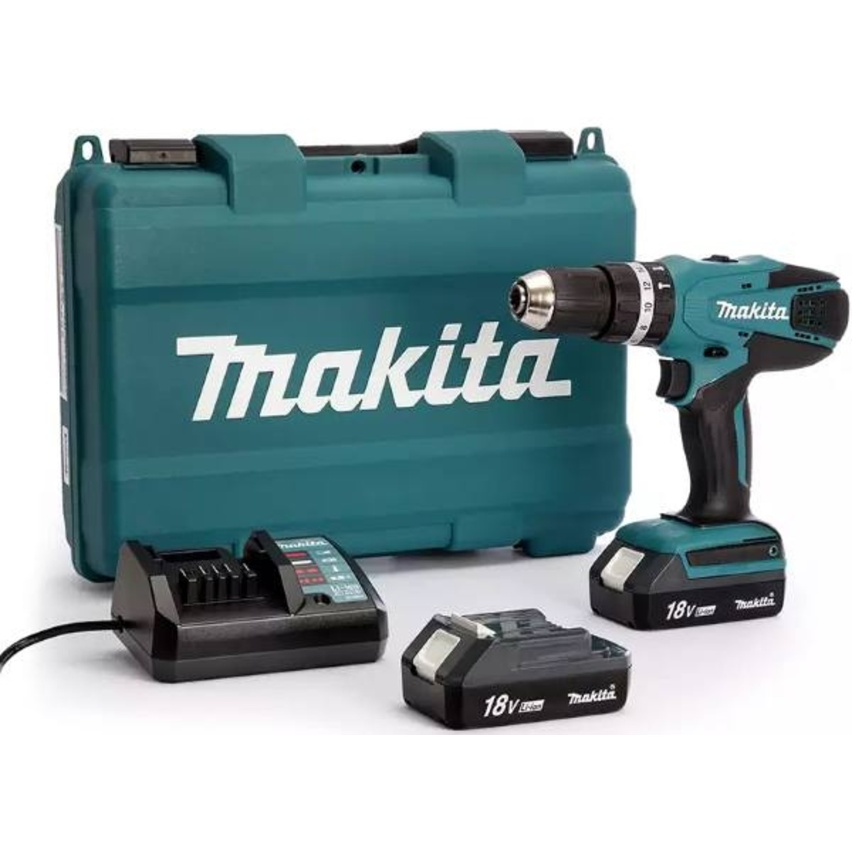 Дрель-шуруповерт Makita HP457DWE (Цвет: Blue)