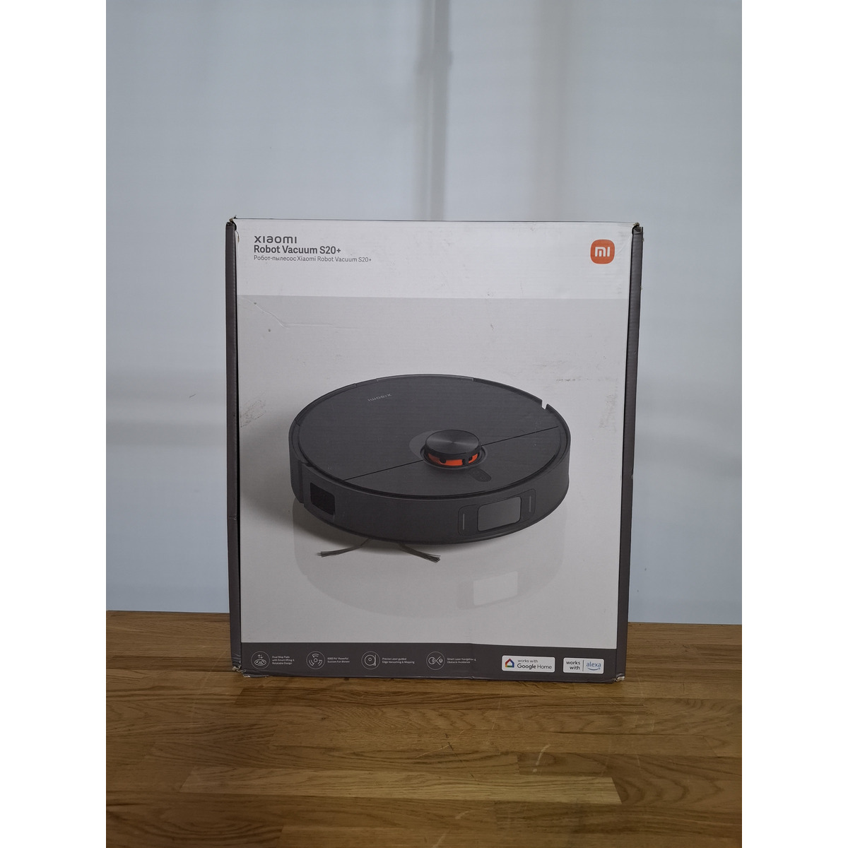Робот-пылесос Xiaomi Robot Vacuum S20+, черный