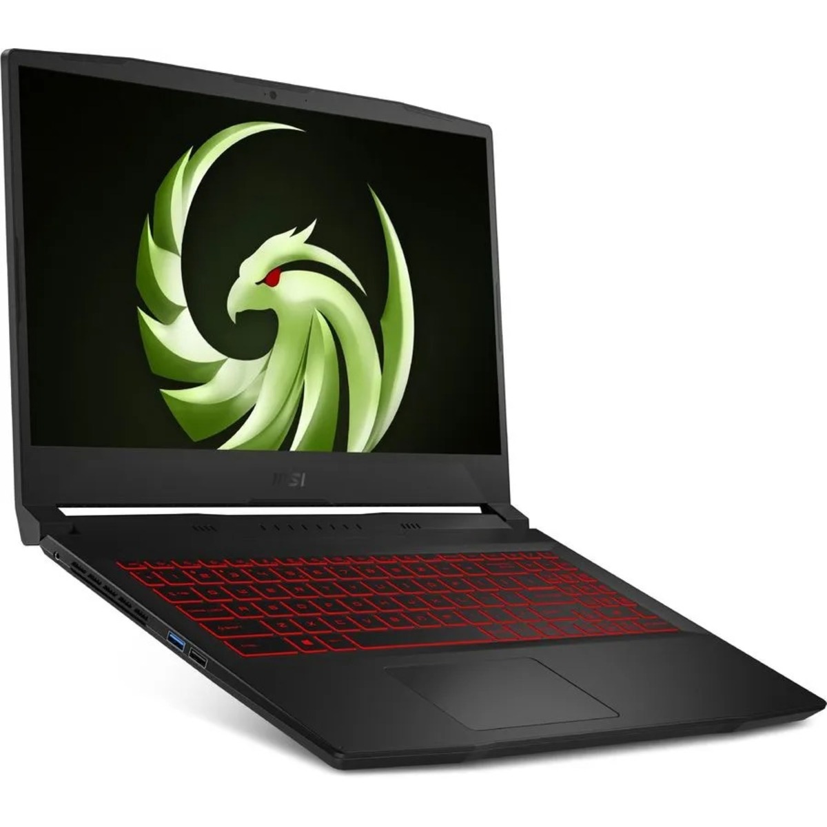 Ноутбук MSI Bravo 15 B5DD-414XRU Ryzen 5 5600H 16Gb SSD512Gb AMD Radeon Rx 5500M 4Gb 15.6 IPS FHD (1920x1080) Free DOS black WiFi BT Cam