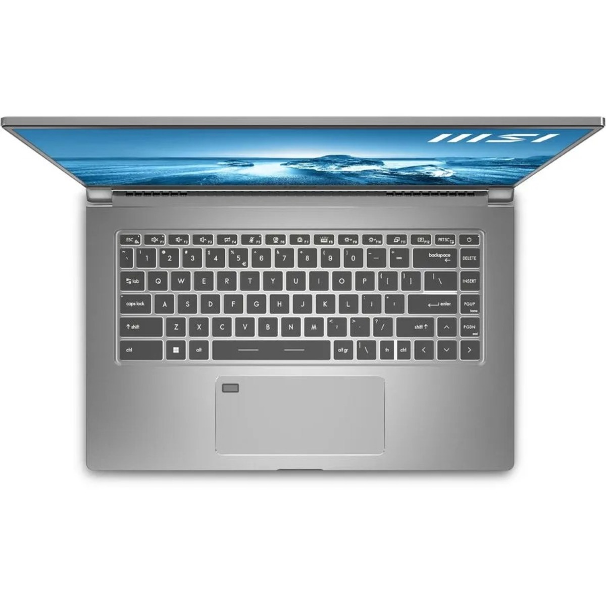 Ноутбук MSI Prestige 15 A12UD-223RU Core i7 1280P 16Gb SSD1Tb NVIDIA GeForce RTX 3050 Ti 4Gb 15.6 UHD (3840x2160) Windows 11 Professional silver WiFi BT Cam