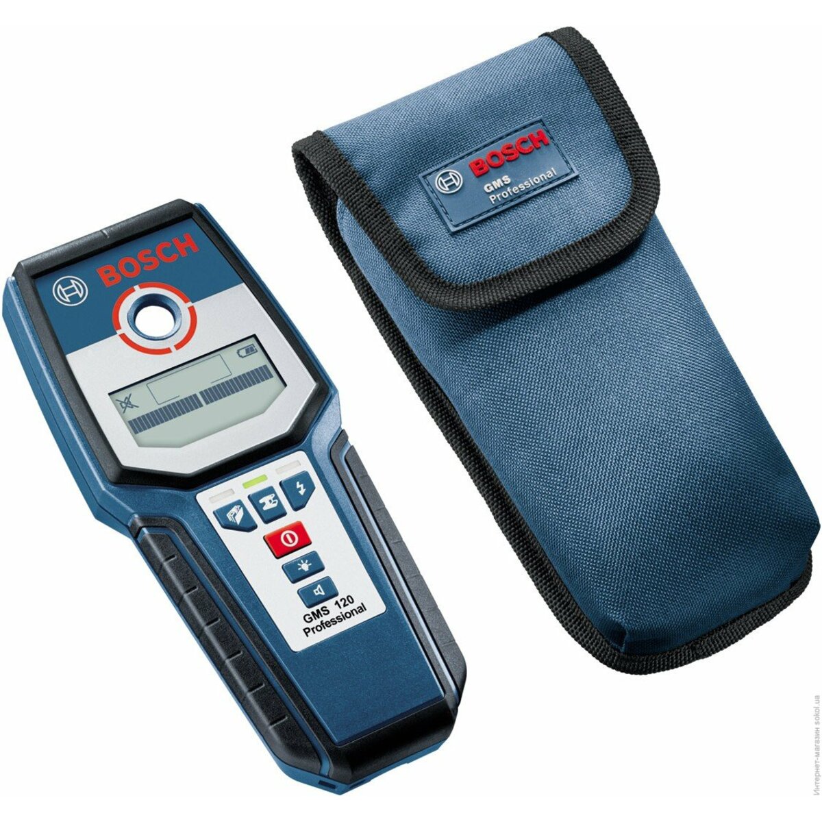 Детектор металла Bosch GMS 120 Professional (Цвет: Blue)