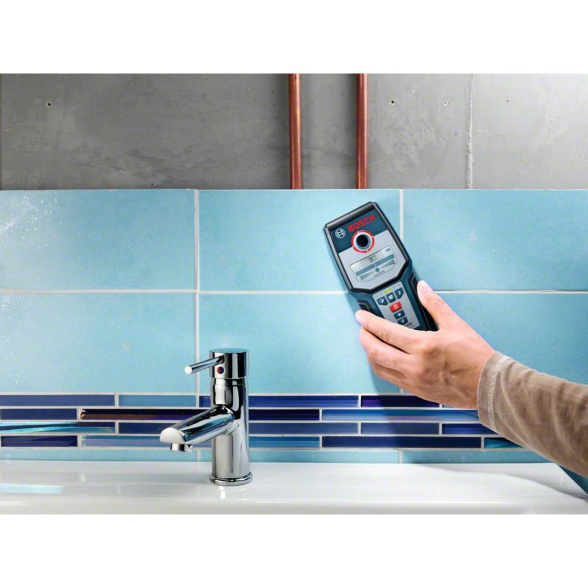 Детектор металла Bosch GMS 120 Professional (Цвет: Blue)