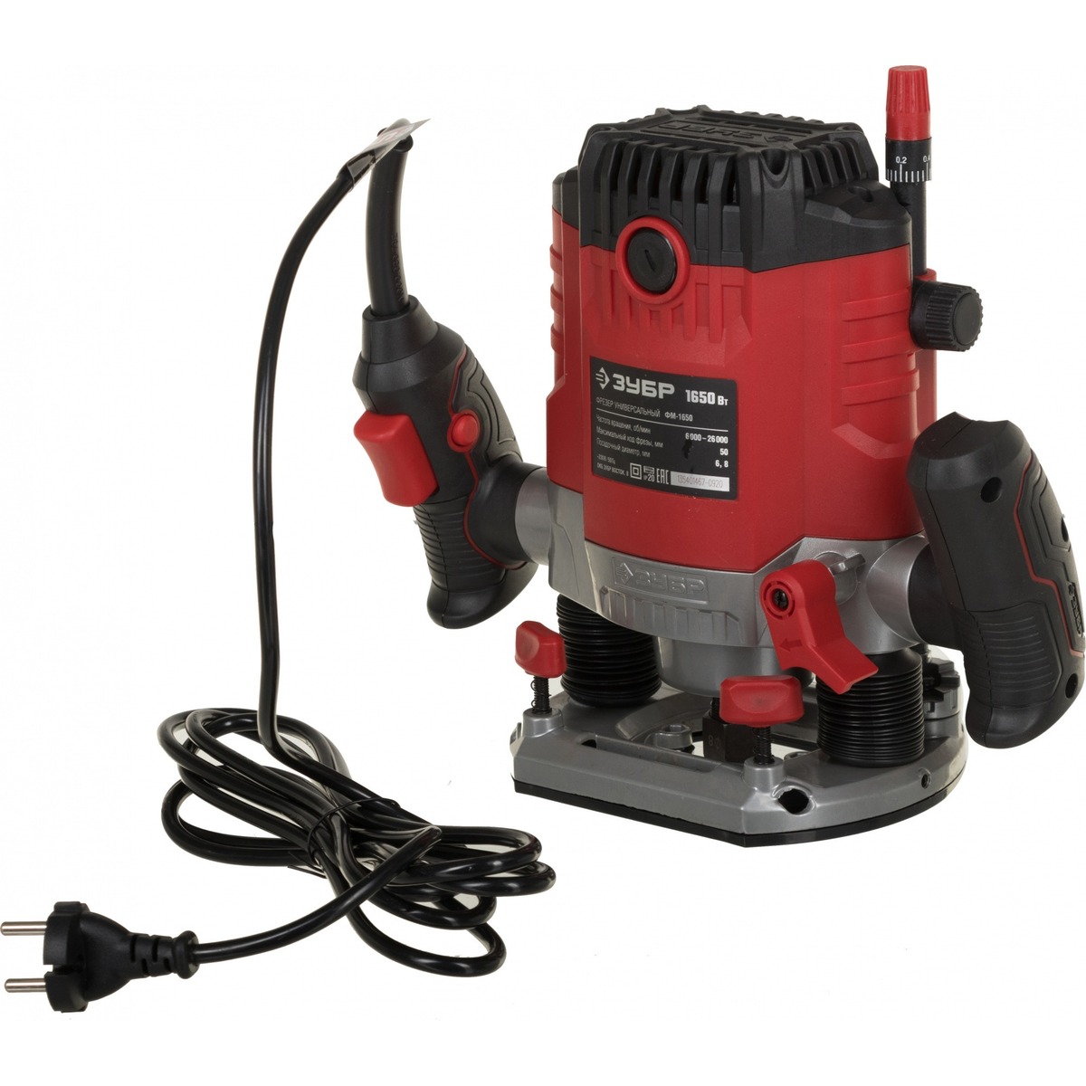 Фрезер Зубр ФМ-1650 (Цвет: Red)