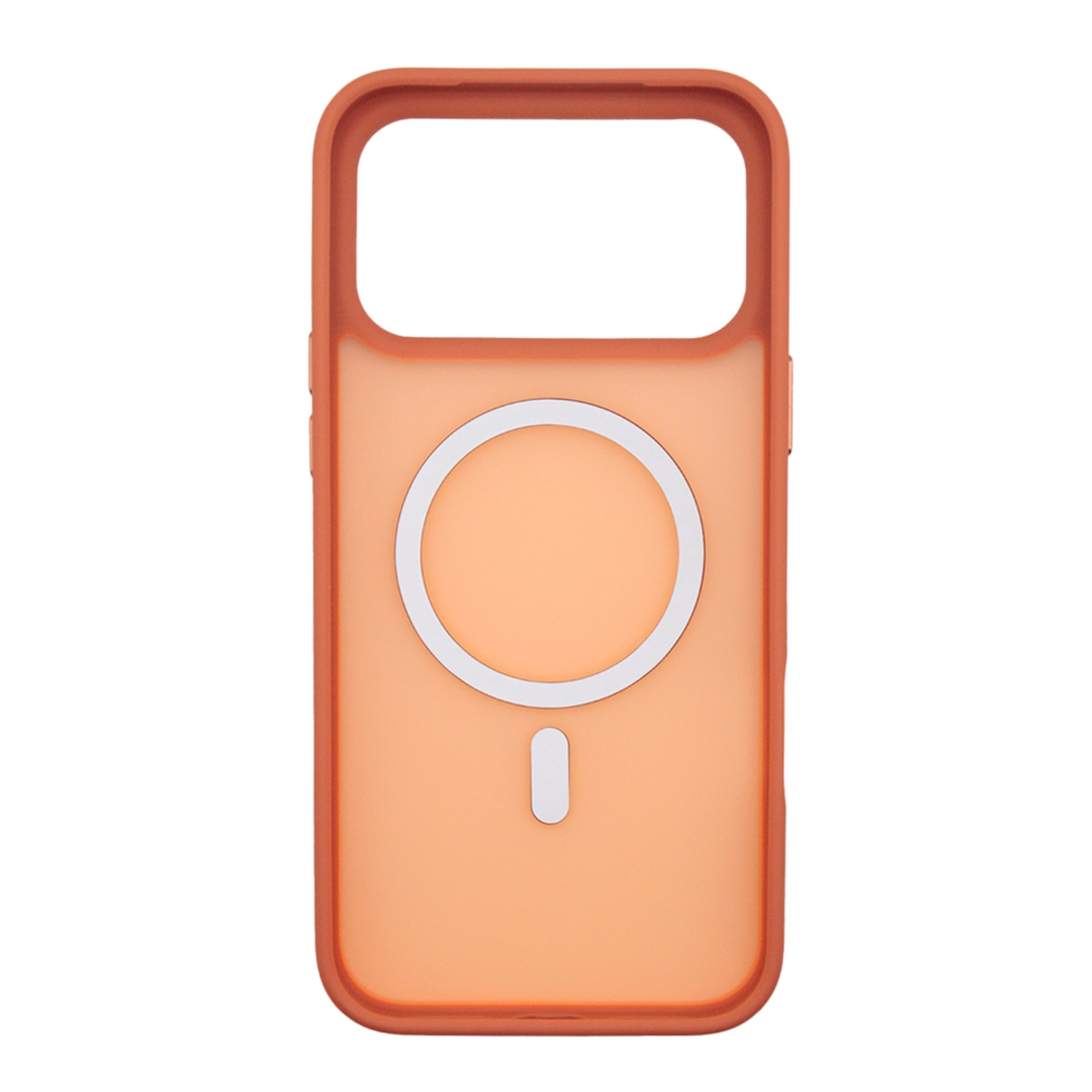 Чехол-накладка Devia Pino Series Magnetic ShockProof Case для iPhone 17 Pro Max (Цвет:Orange)