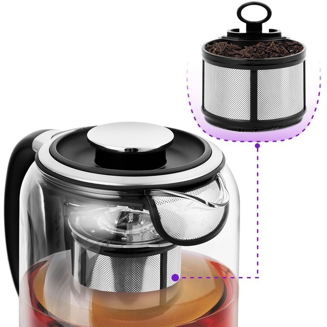 Чайник Kitfort КТ-6116 (Цвет: Inox / Black)