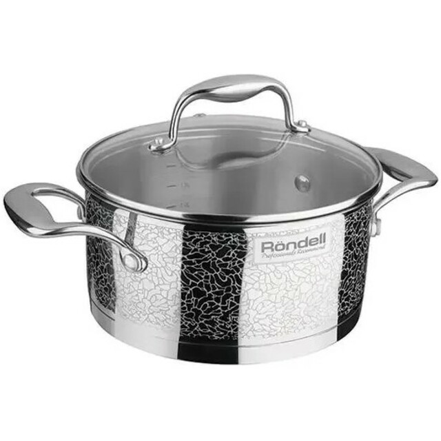 Кастрюля Rondell Vintage RDS-343 (Цвет: Inox)