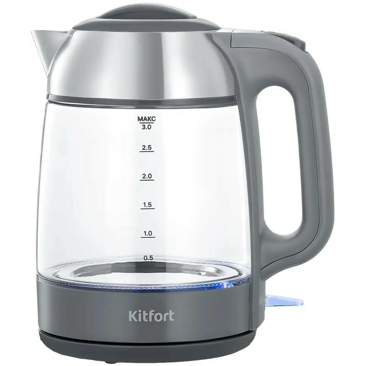 Чайник электрический Kitfort КТ-6762 (Цвет: Gray)