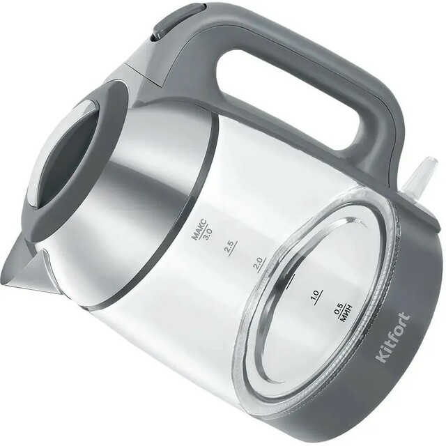 Чайник электрический Kitfort КТ-6762 (Цвет: Gray)