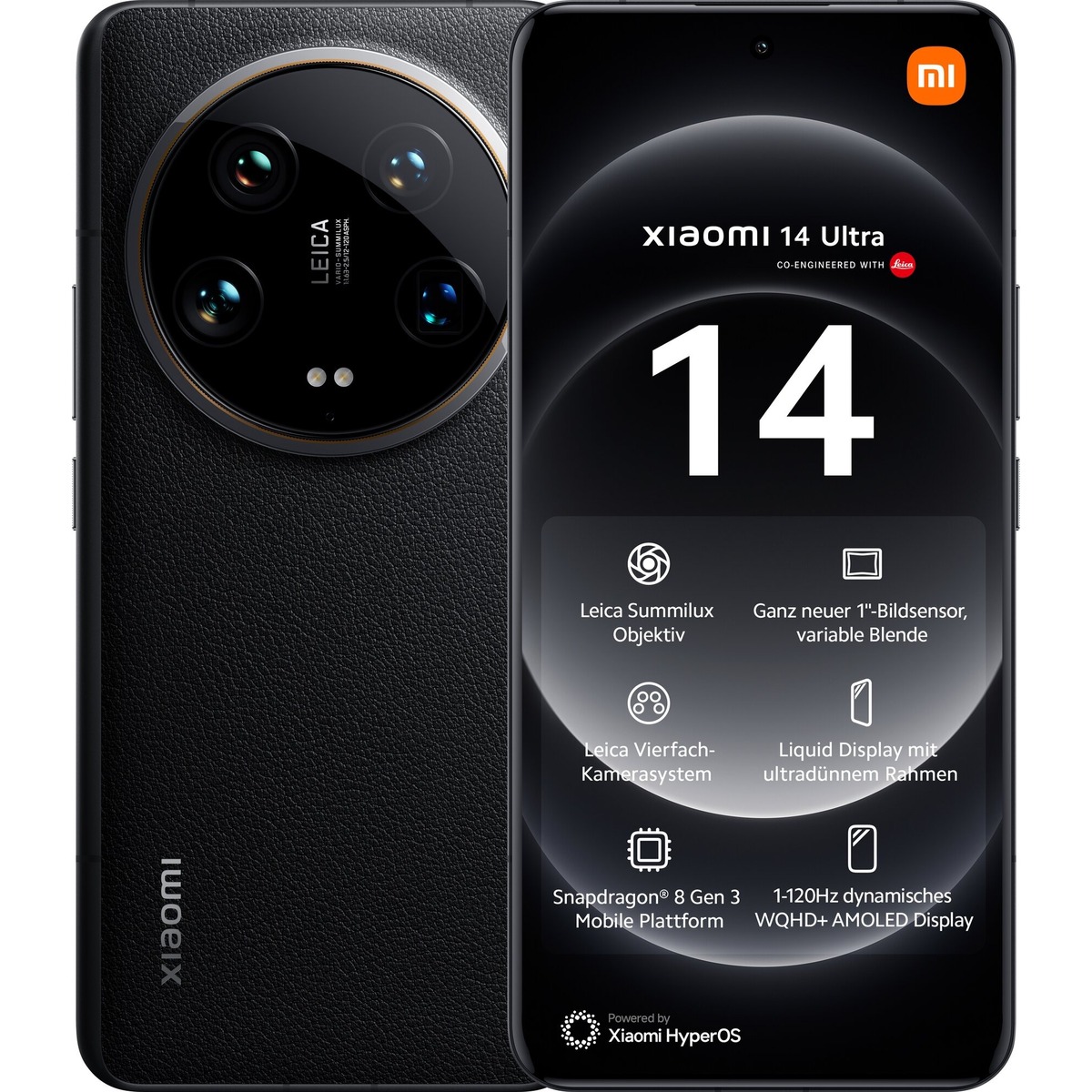 Купить Смартфон Xiaomi 14 Ultra 16/512Gb, черный 24030PN60G в СПб недорого  | Выгодные цены на Смартфон Xiaomi 14 Ultra 16/512Gb, черный 24030PN60G,  покупка в кредит (Артикул 00415355)