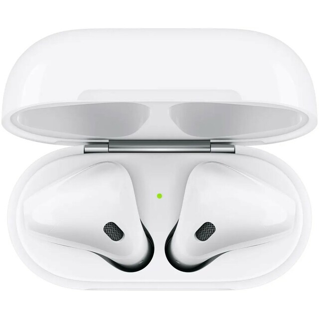 Apple AirPods 2 (без беспроводной зарядки чехла), белый