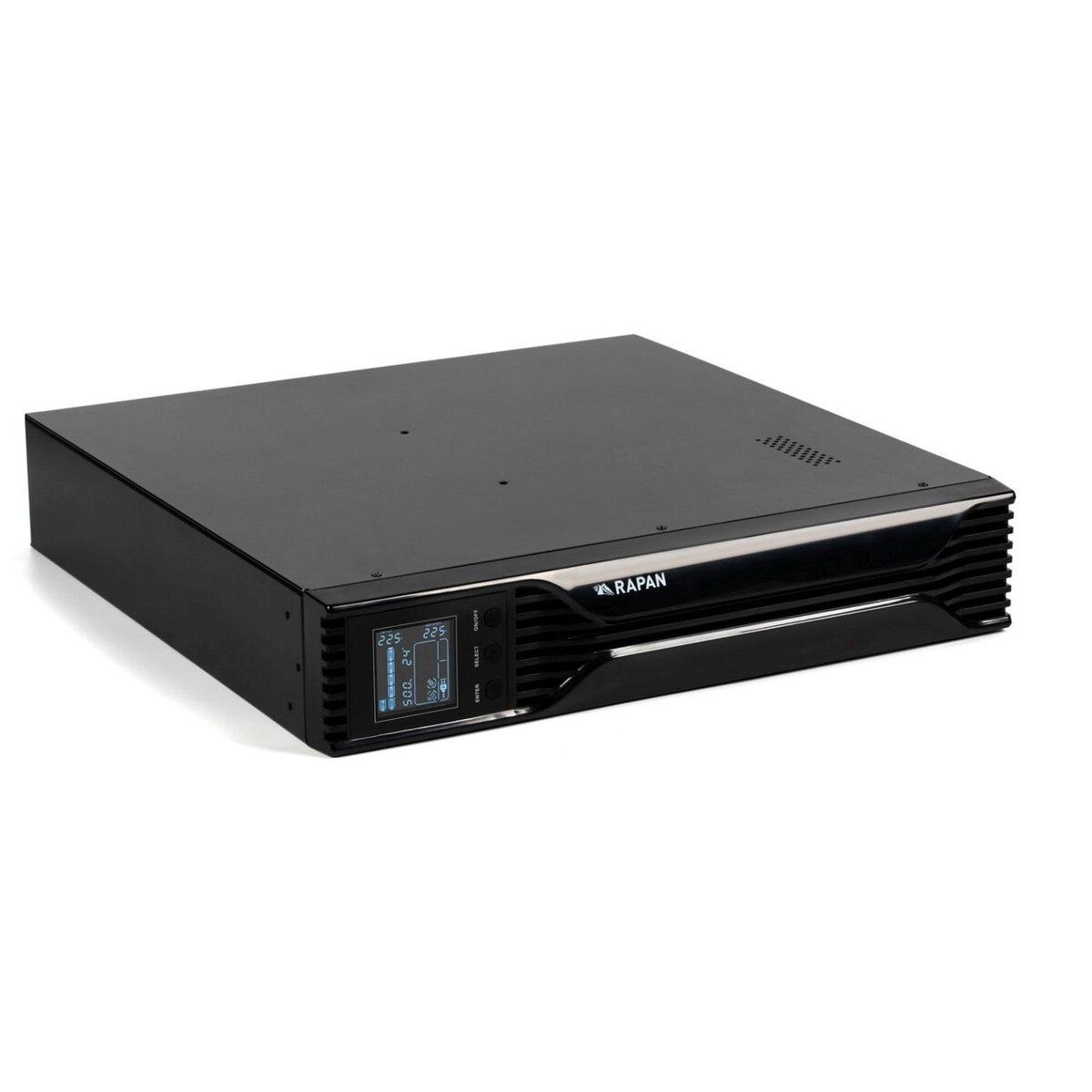 Источник бесперебойного питания Бастион Rapan-UPS 1000-Rack-IN-2X9-E, черный
