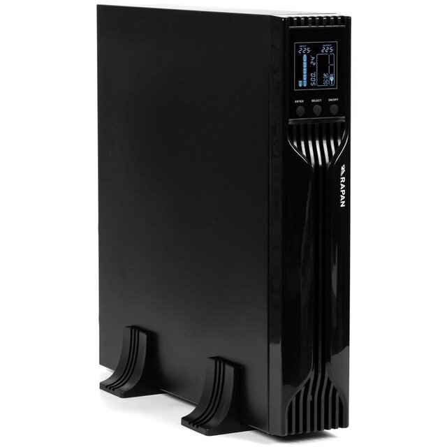 Источник бесперебойного питания Бастион Rapan-UPS 1000-Rack-IN-2X9-E, черный Источник бесперебойного питания Бастион Rapan-UPS 1000-Rack-IN-2X9-E, черный