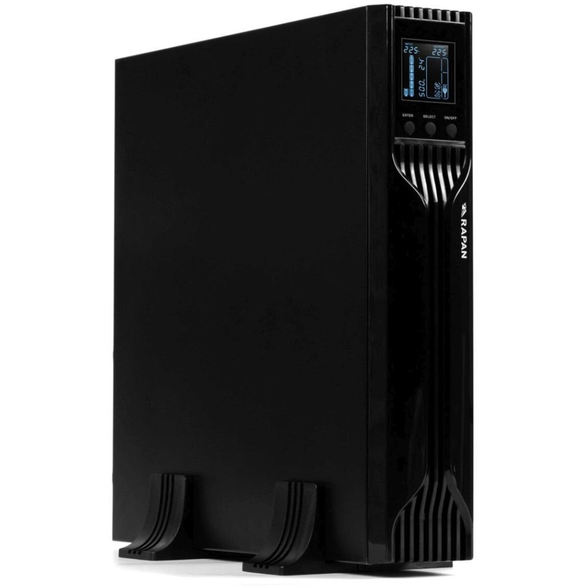 Источник бесперебойного питания Бастион Rapan-UPS 1000-Rack-IN-2X9-E, черный
