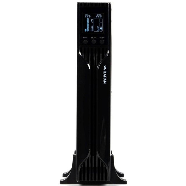 Источник бесперебойного питания Бастион Rapan-UPS 1000-Rack-IN-2X9-E, черный Источник бесперебойного питания Бастион Rapan-UPS 1000-Rack-IN-2X9-E, черный