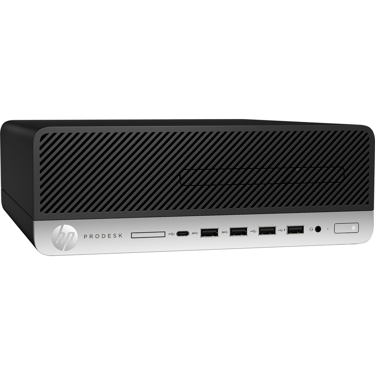 ПК HP ProDesk 405 G4 SFF Ryzen 5 PRO 2400G (3.6) / 16Gb / SSD256Gb / Vega 11 / DVDRW / CR / Windows 10 Professional 64 / GbitEth / 180W / клавиатура / мышь / черный