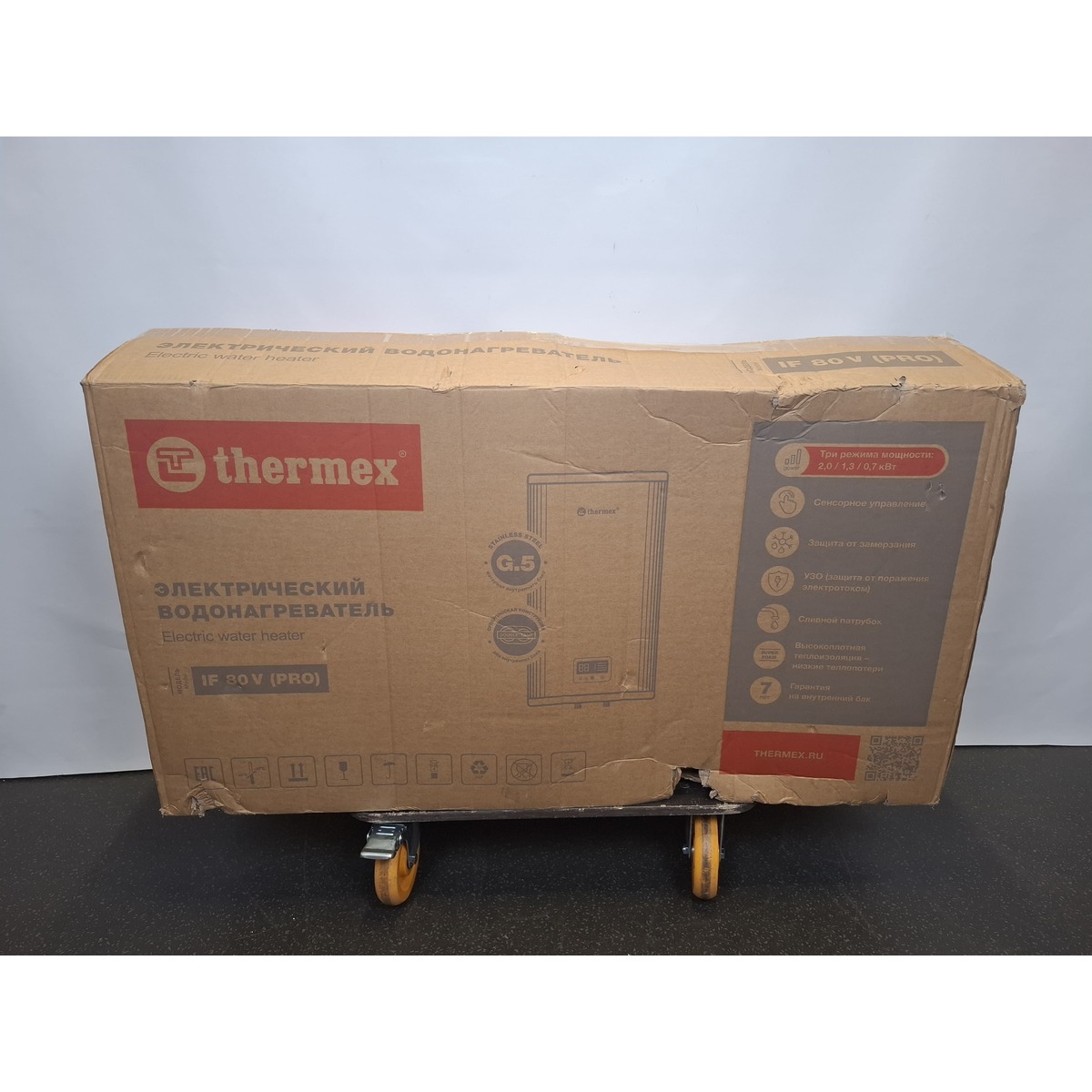 Водонагреватель Thermex IF 80 V (pro), белый