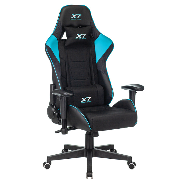 Кресло игровое A4Tech X7 GG-1100 (Цвет: Black / Blue)