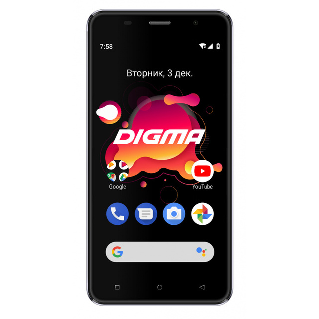 Смартфон Digma Linx X1 3G 16Gb (Цвет: Black)